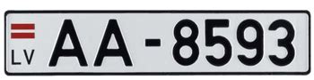 latvia number plates